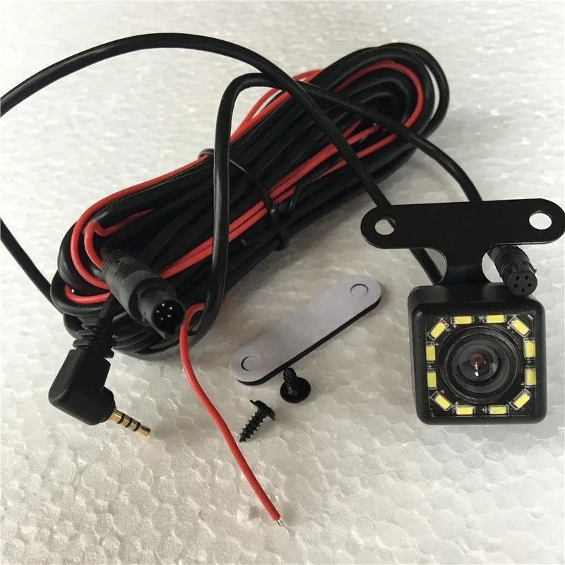 5-Pin 12-LED Rear-View Camera, Optional 6 m Cable