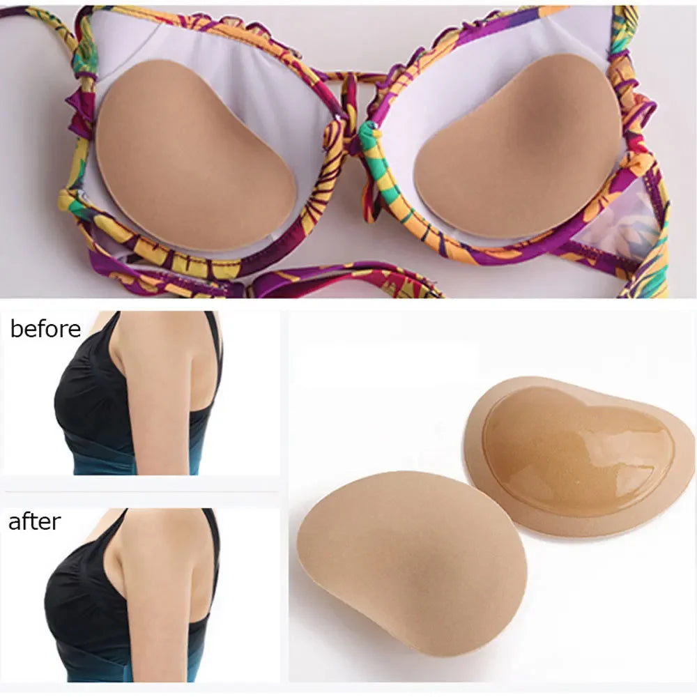 Inserciones de copa para sujetador beige y bikini – Opciones A o B