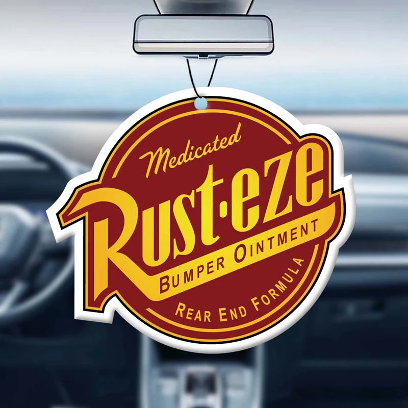 Rust eze, ambientador de coche, pendant perfume, suspensión del espejo retrovisor, fragancia de colonia