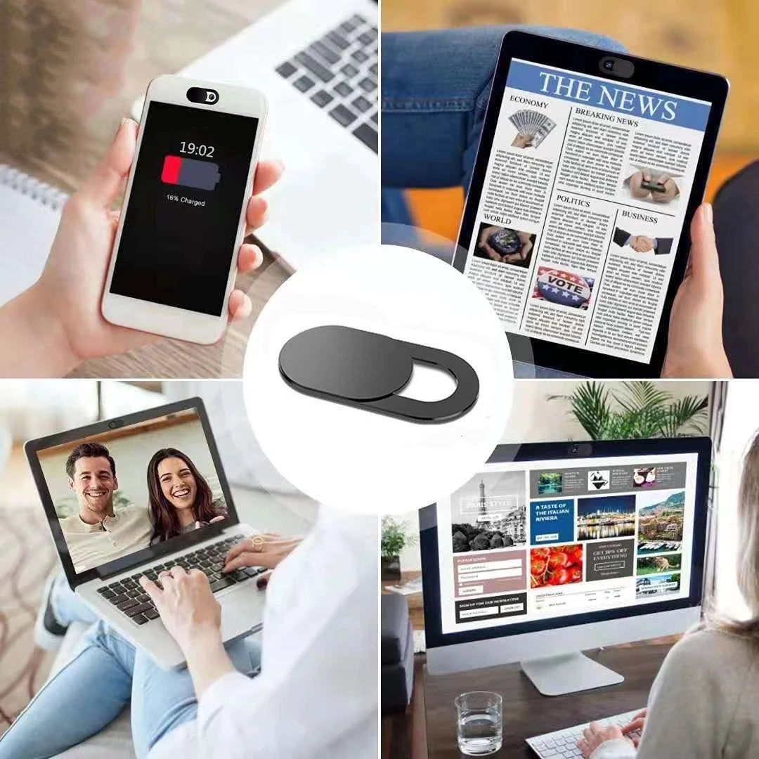 Pack de couvre-webcam coulissant | Options