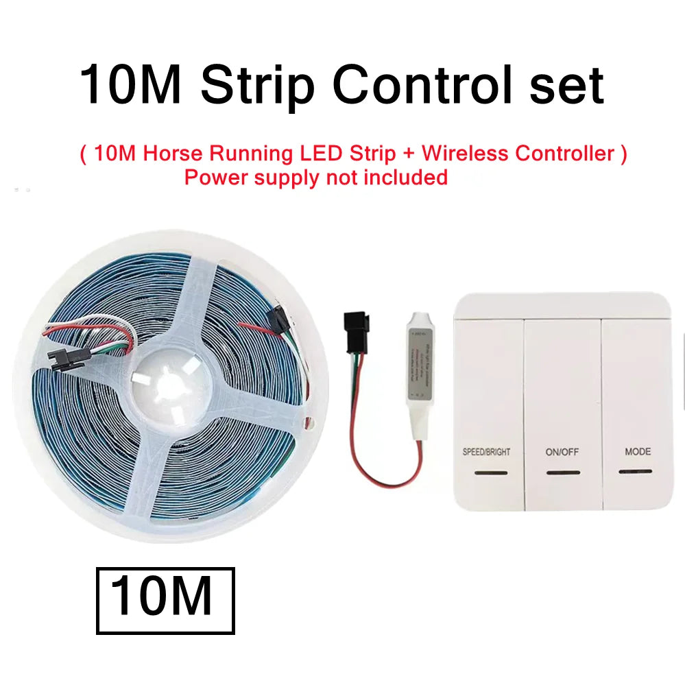 24 V Flowing LED Strip - Controller and Kit Options
