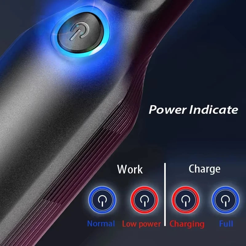 Aspirator mini fără fir pentru mașină sau filtru de schimb