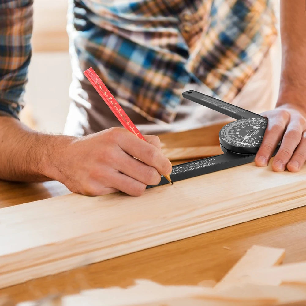 Mitre Angle Finder with Carpenter Pencil
