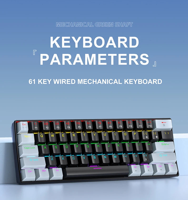 K61 Compact Mechanical Keyboard