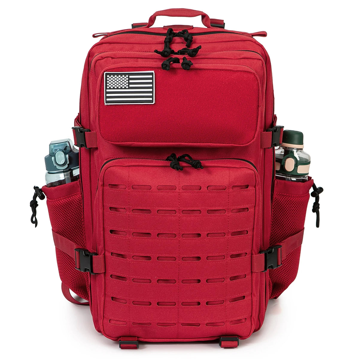 45L Tactical Backpack with Double Cup Holder