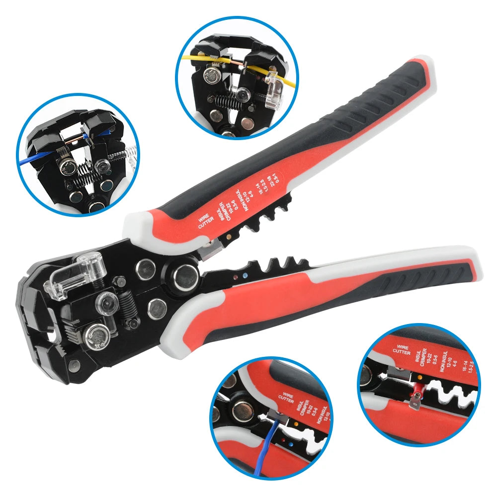 Multifunction Wire Stripper, Cutter and Crimper