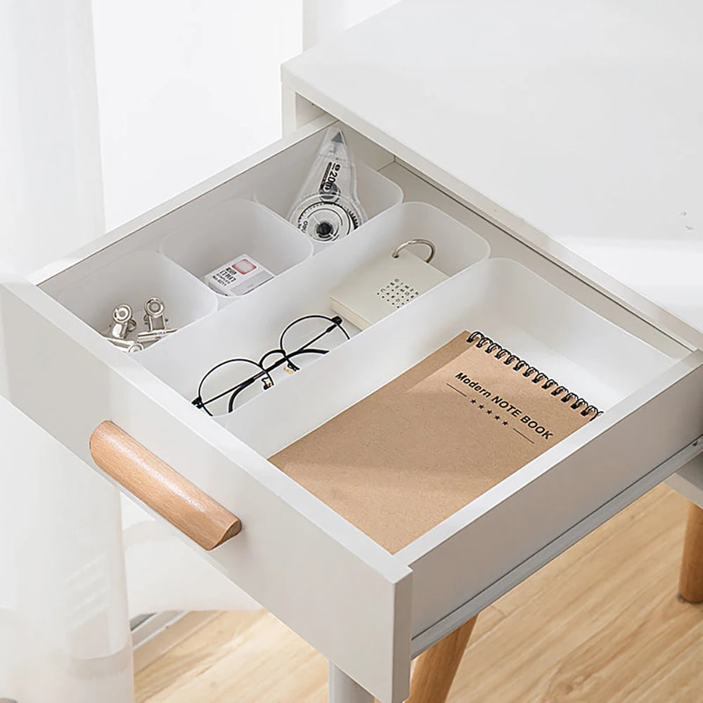 Zestaw 5-częściowych pudełek do przechowywania w szufladzie biurka