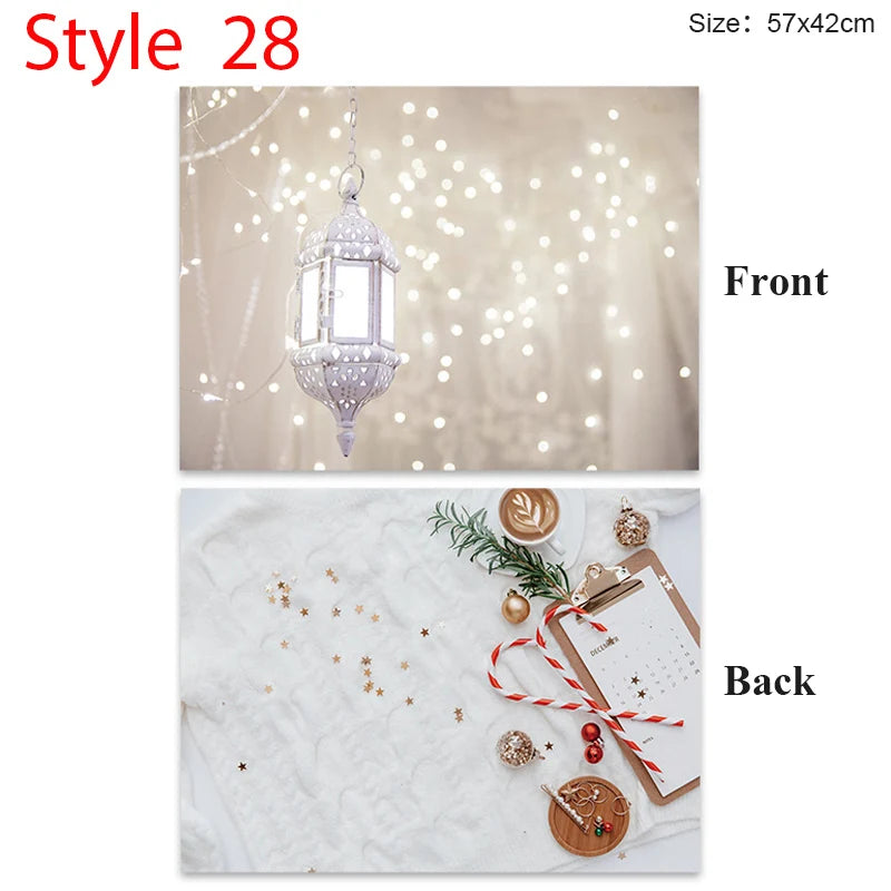 Double-Sided Photo Background Sheet, 57 × 42cm
