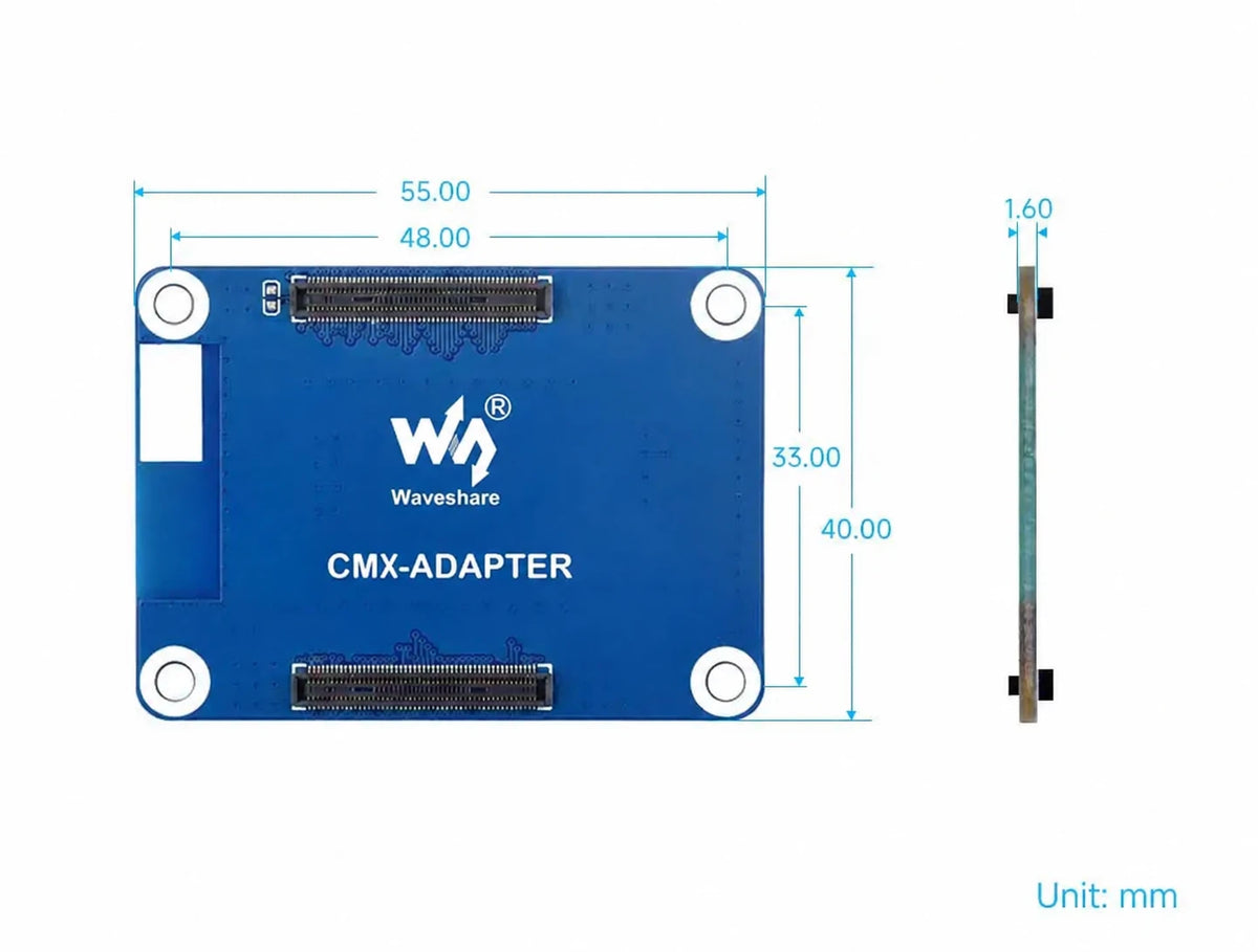 Rozhraní CMX-ADAPTER pro Raspberry Pi CM4/CM5