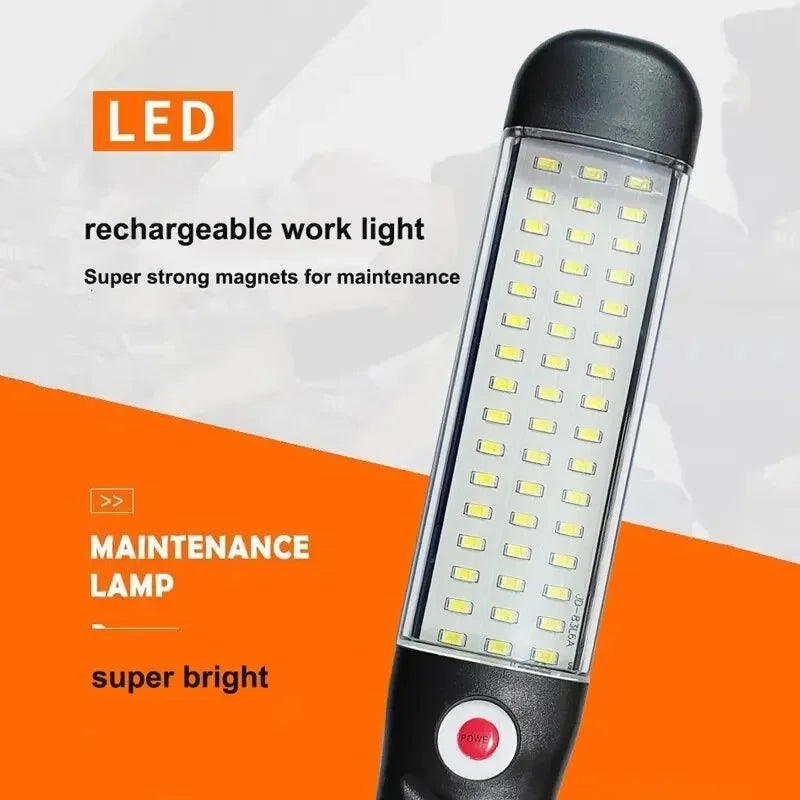 Luce da lavoro magnetica ricaricabile di 30 cm