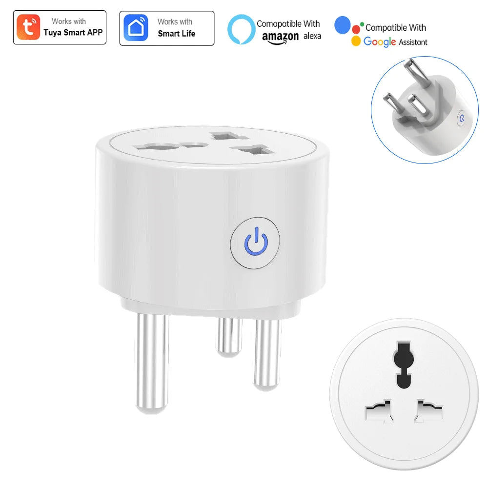 Tuya Wi-Fi Smart Plug Adapter - Regional Options