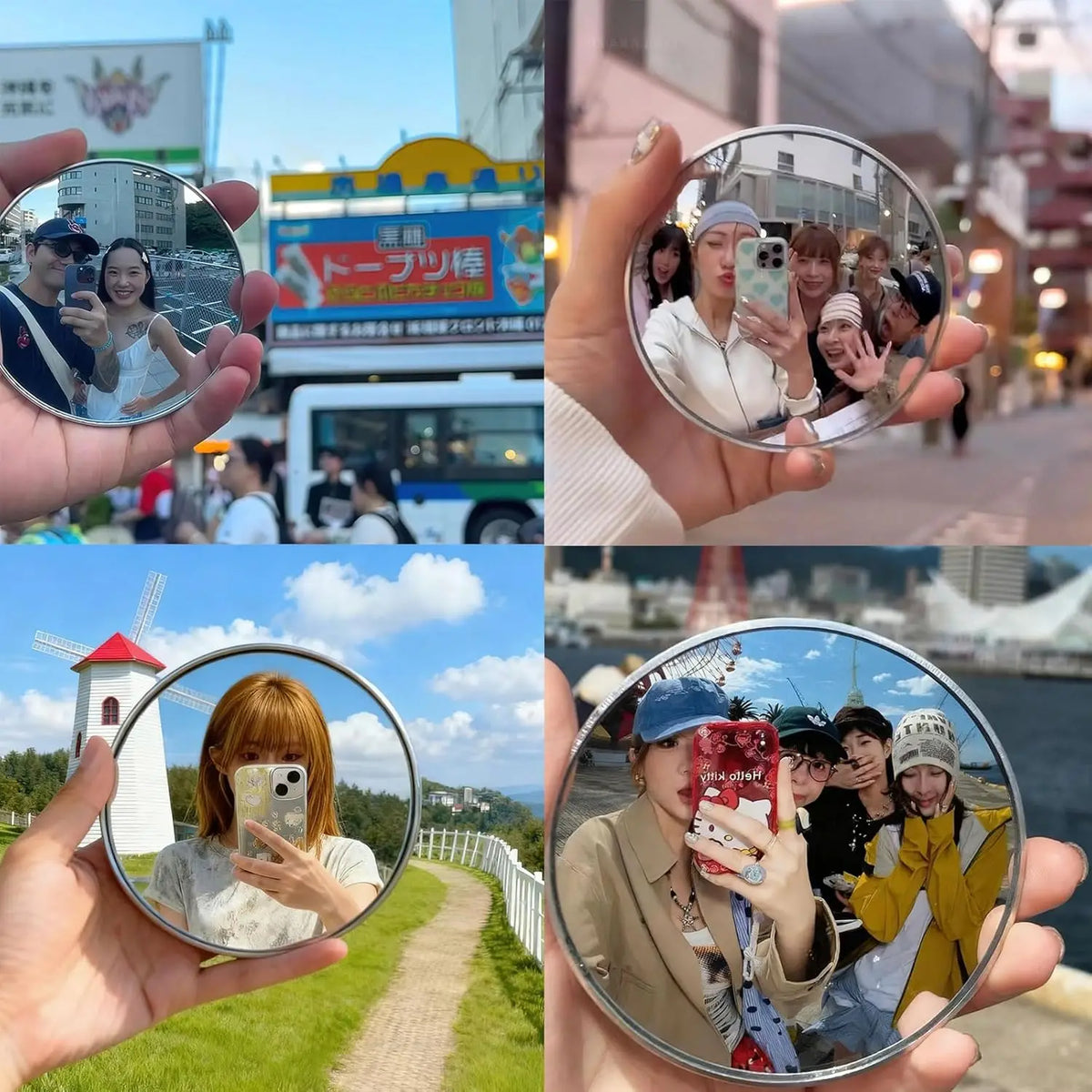 Portable Convex Photography Mirror - Size Options
