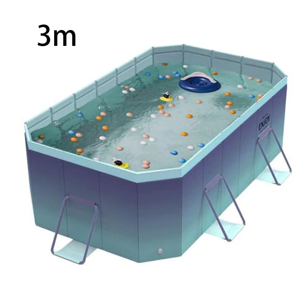 Foldable Outdoor Pool for Family Summer Water Fun