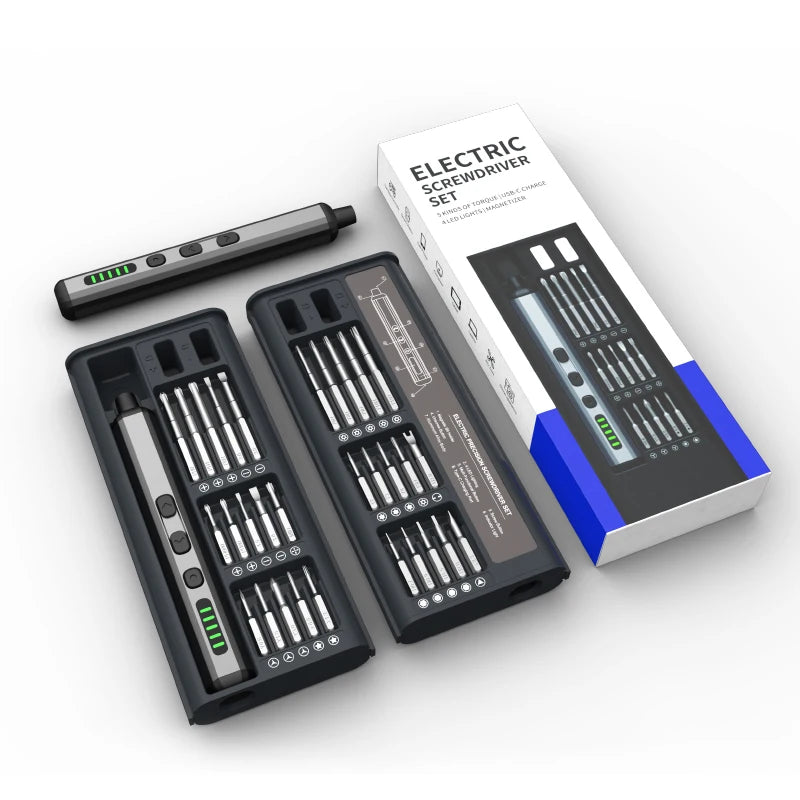 Rechargeable Precision Electric Screwdriver Set