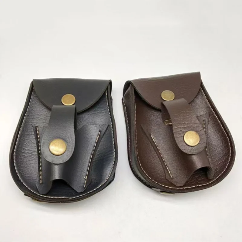 Gürteltasche aus Stahl mit Magnetkugeln
