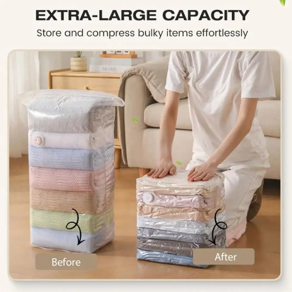 Press & Seal Vacuum Storage Compression Bag