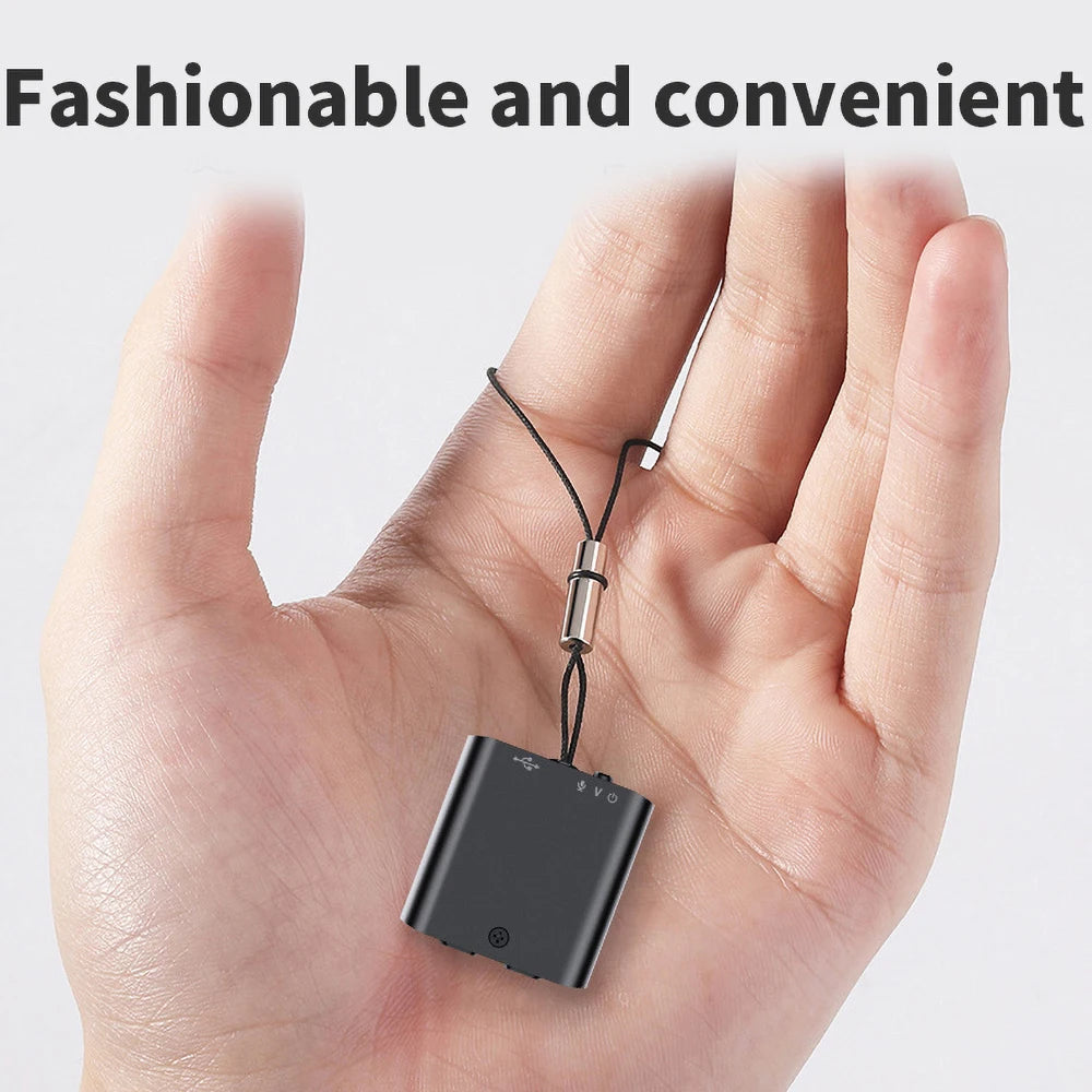 Mini röststyrd inspelare Q63 USB-ljudinspelare 18 timmars inspelning