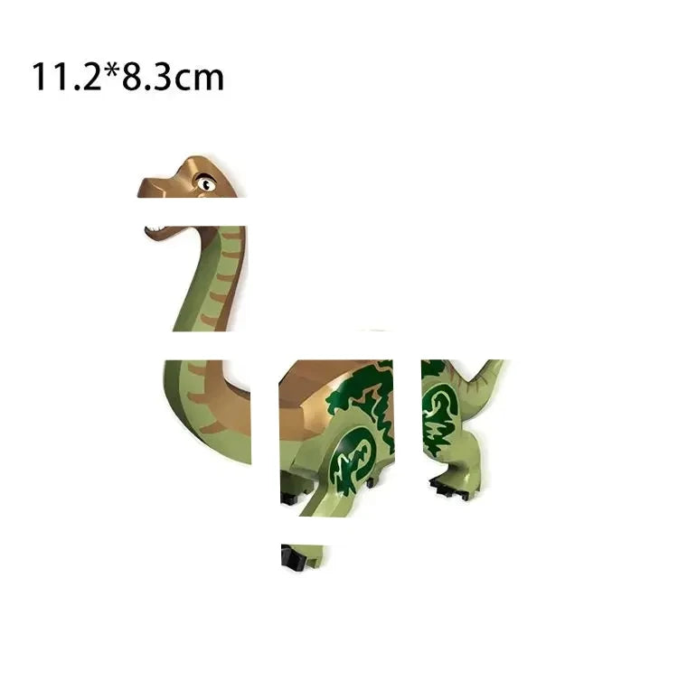 Large Dinosaur Building Blocks Toy Set