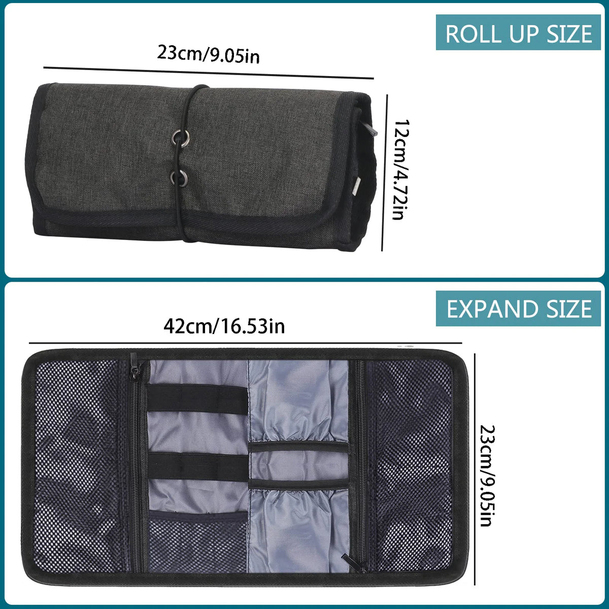 Roll-Up Electronics Cable Organiser