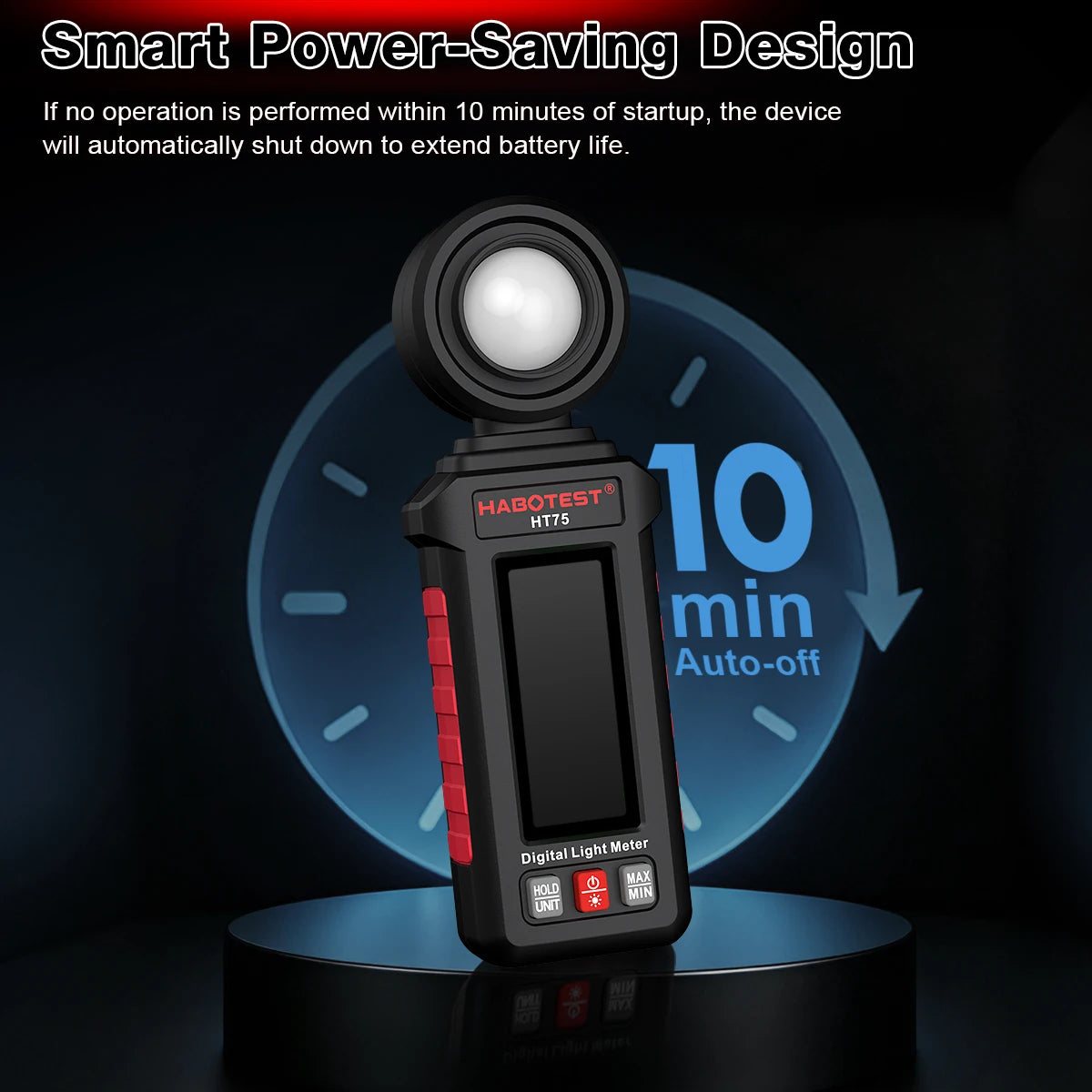 HT75 Handheld Digital Light Meter