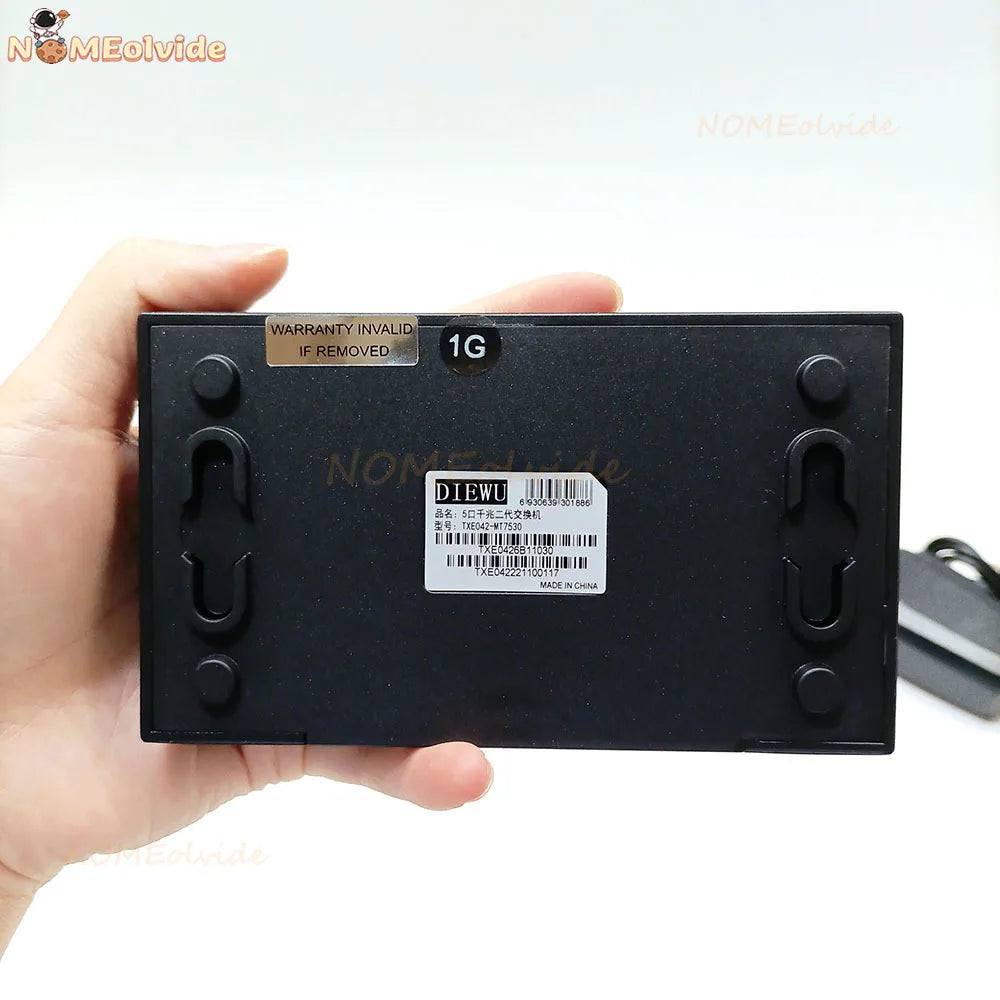 Gigabit RJ45 Ethernet Switch - Five or Eight Ports
