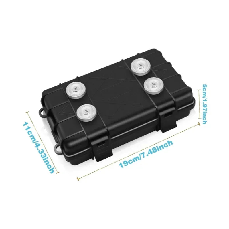 Magnetic Car Key Box Waterproof Hidden Under Vehicle Storage Case
