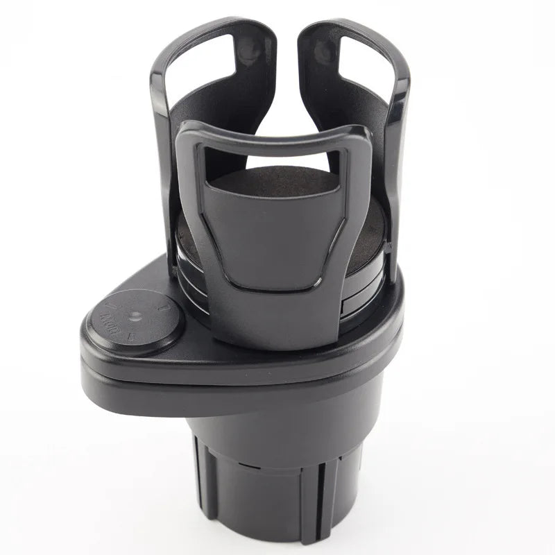Car Cup Holder Car Supplies Cup Multi-functional Beverage Rack for Vehicles, Two-layer Storage Rack Teacup Holder, Water Cup