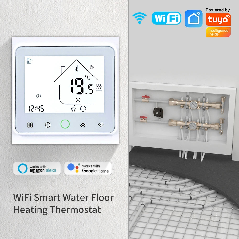 Wi-Fi-varmetermostat - valgmuligheder for system