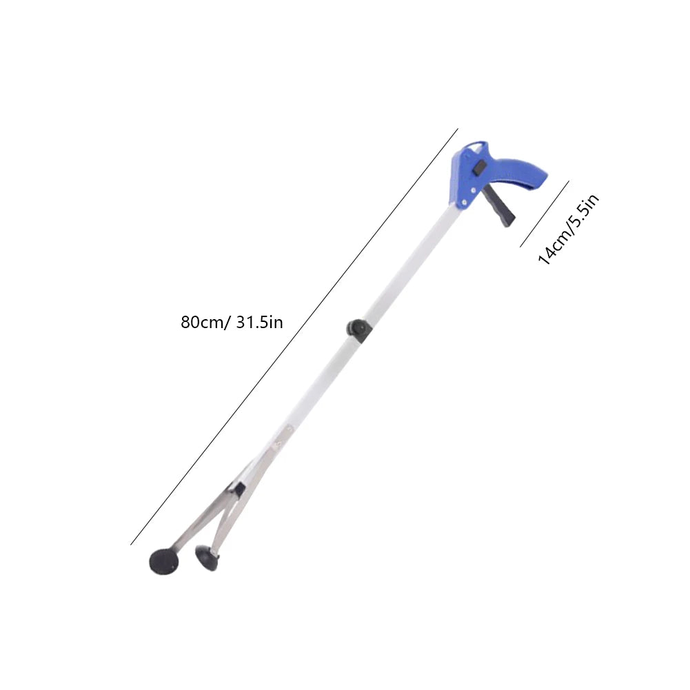 Folding Reacher Grabber with Rotating Head