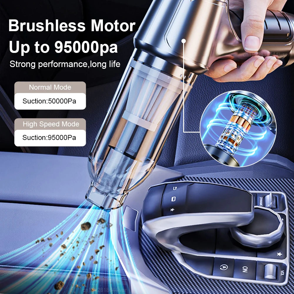 Cordless Handheld Car Vacuum and Blower