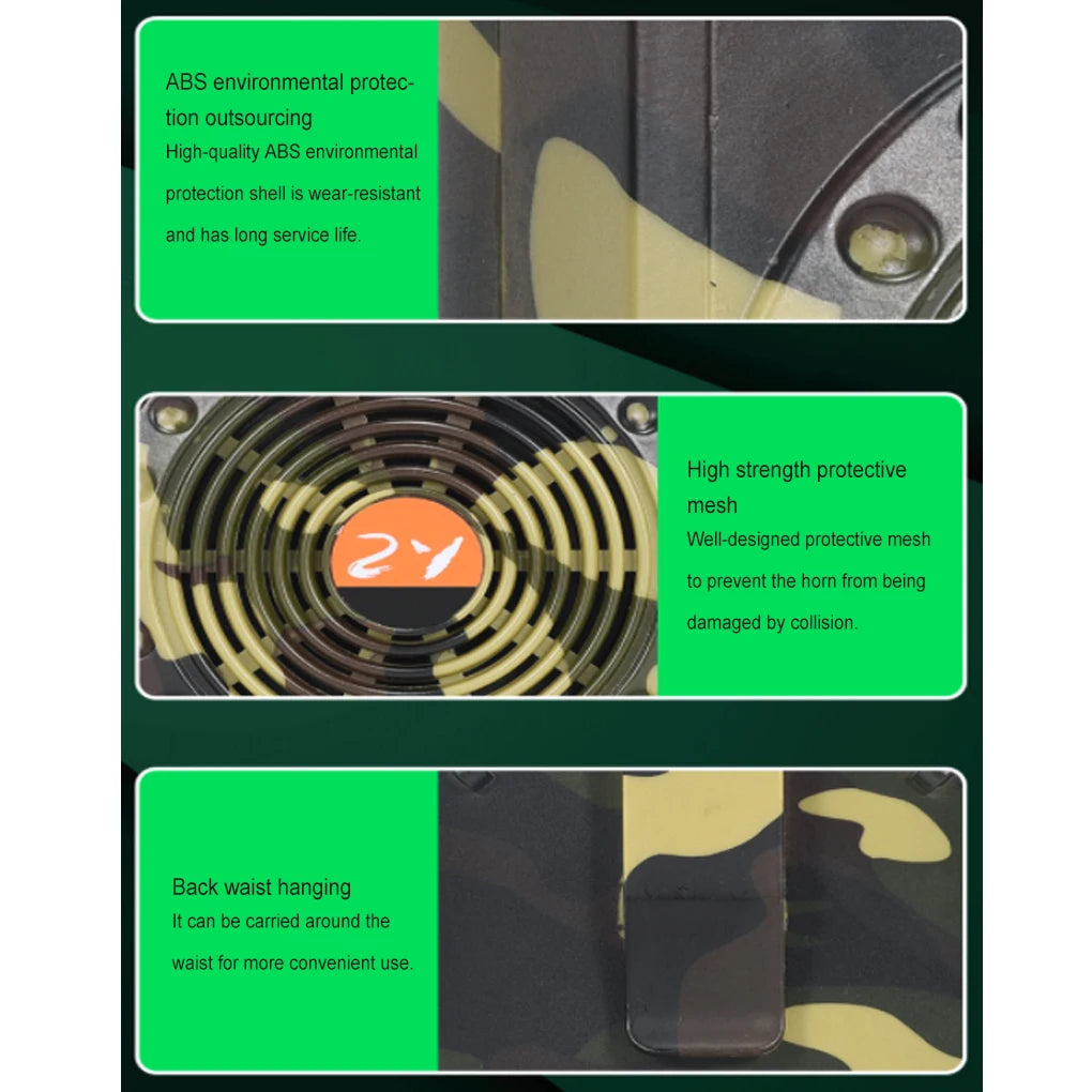 E76 Professional Small Size Sound Amplifiers Decoy Calling Speaker Hunt Tool Remote Remote Control Amplifier Sound Amplifiers