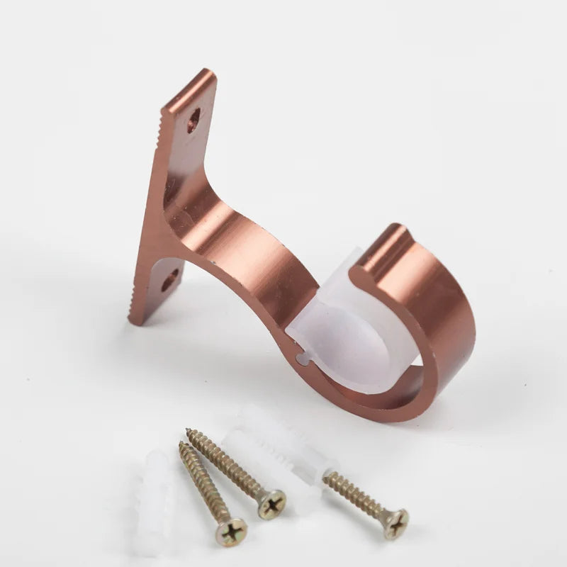 Aluminium Curtain Rod Support Bracket