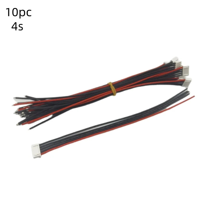 Prívodné vodiče balansovacieho konektora LiPo - balenie 10 ks, 1S až 8S