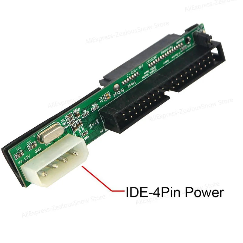 Placa adaptadora de unidade SATA para IDE