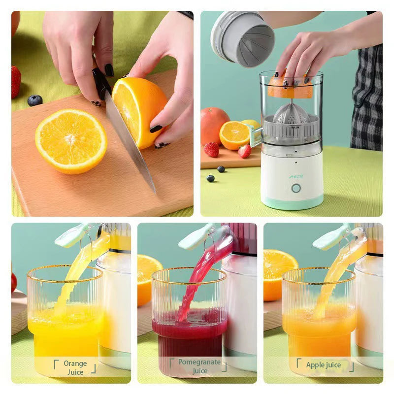 Portable Usb Automatic Small Multifunctional Residue Separation And Charging Bidirectional Spiral Juicer Cup