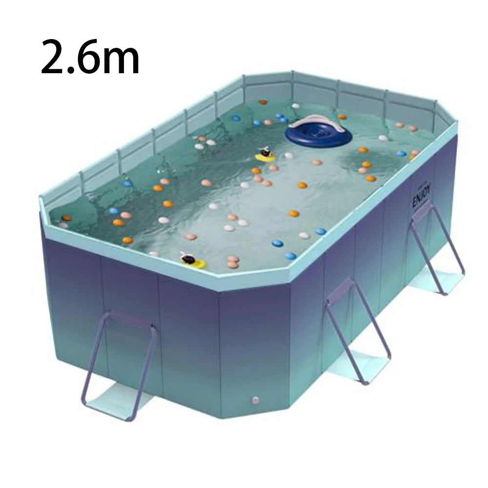 Foldable Outdoor Pool for Family Summer Water Fun