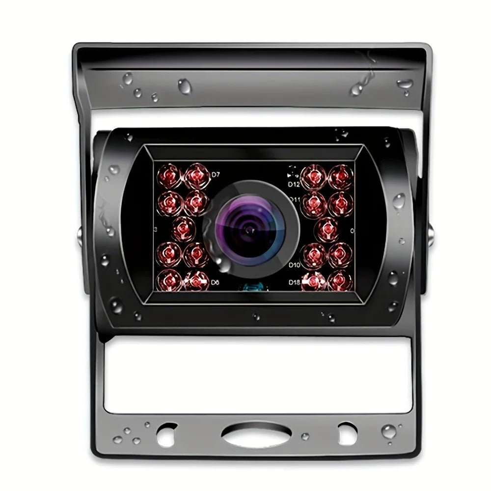 7 Inch TFT LCD Backup Parking Monitor with Night Vision Rear View Camera System
