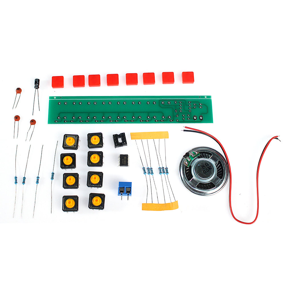 Električna klavir DIY komplet, NE555 DIY modul elektronske orgle, elektronske vaje za spajkanje, kompleti za učenje, modul elektronske orgle
