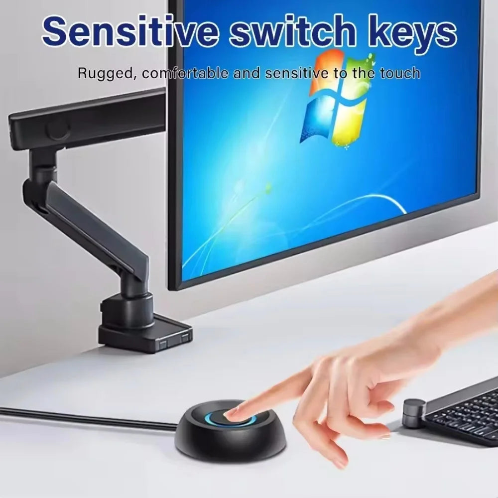 Cable externo para interruptor de encendido de placa base de PC con LED