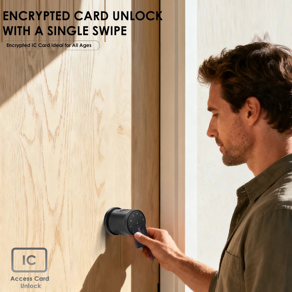 Smart Door Lock 5-in-1 Keyless Entry Deadbolt