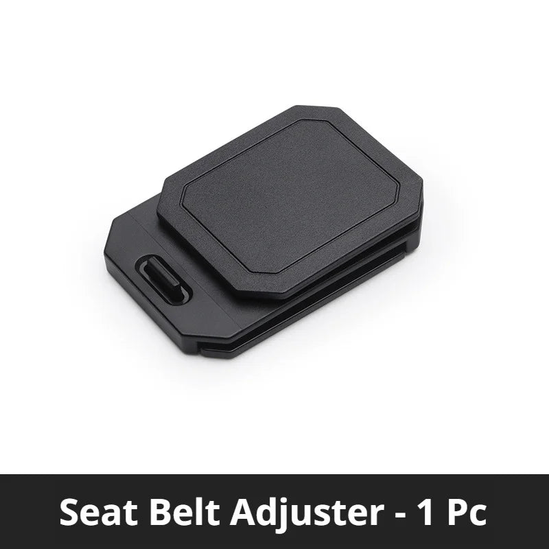 SEAMETAL Universal Car Seat Belt Adjuster Clip Double-Layer Non-Slip Seatbelt Comfort Stopper for Relieve Neck/Shoulder Friction