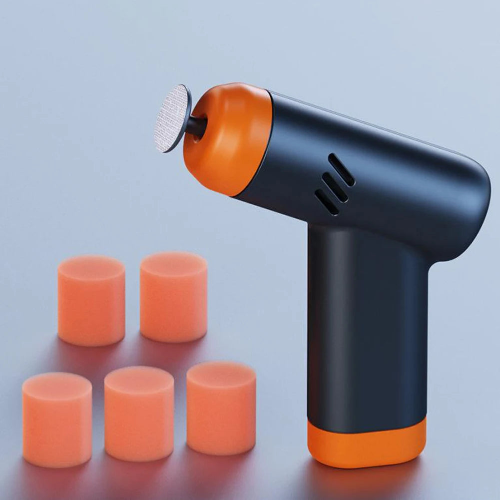 Mini Electric Polisher with Five Sponge Heads