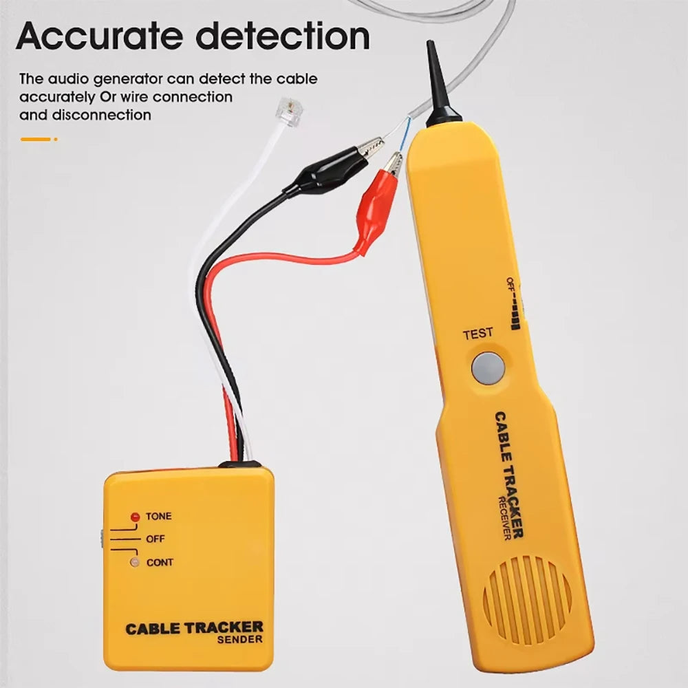 Wire Tracer with Tone Generator and Probe