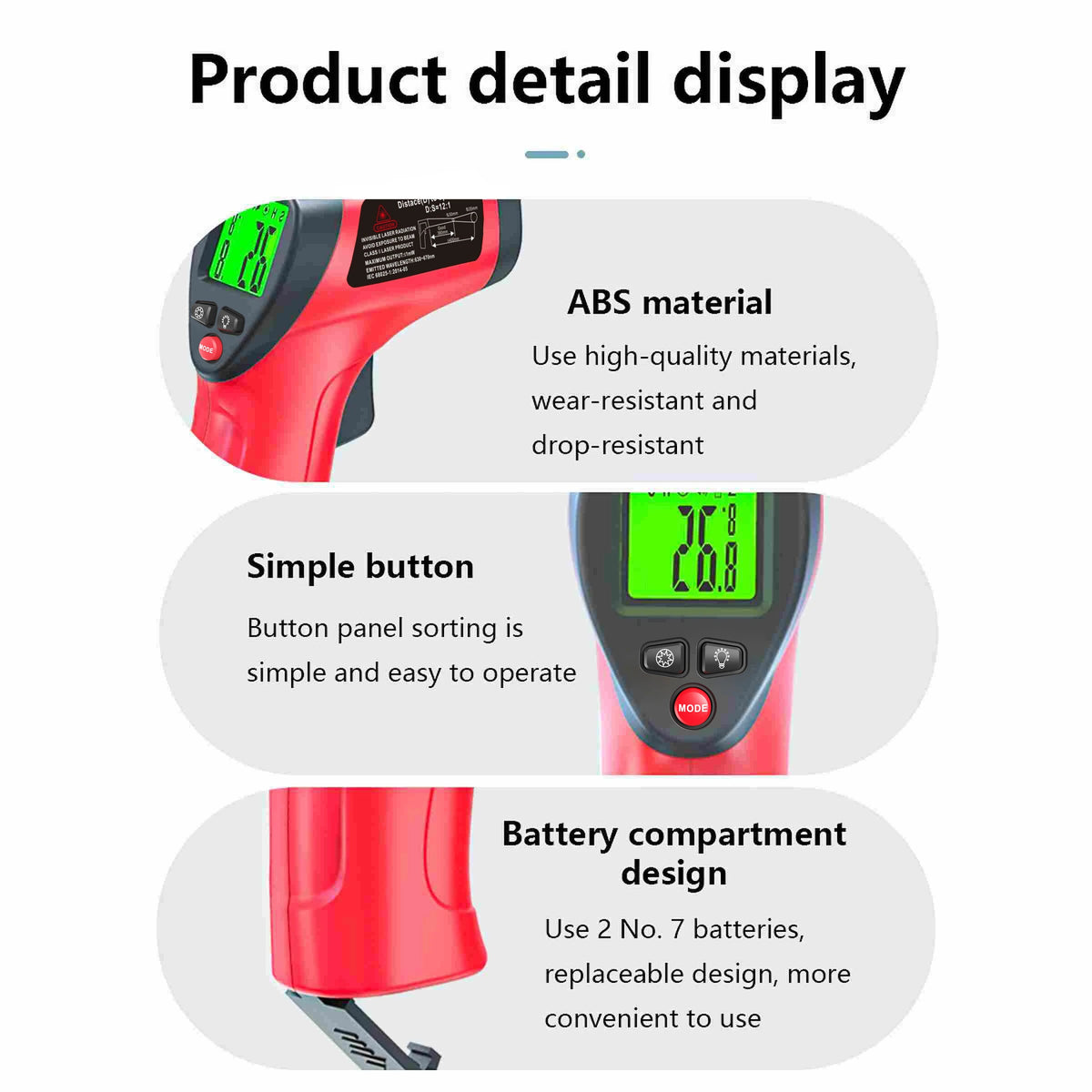 DT-500 Infrared Surface Thermometer