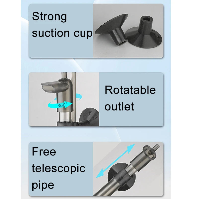 Dual-Sponge Aquarium Filter, Unit/Media Options