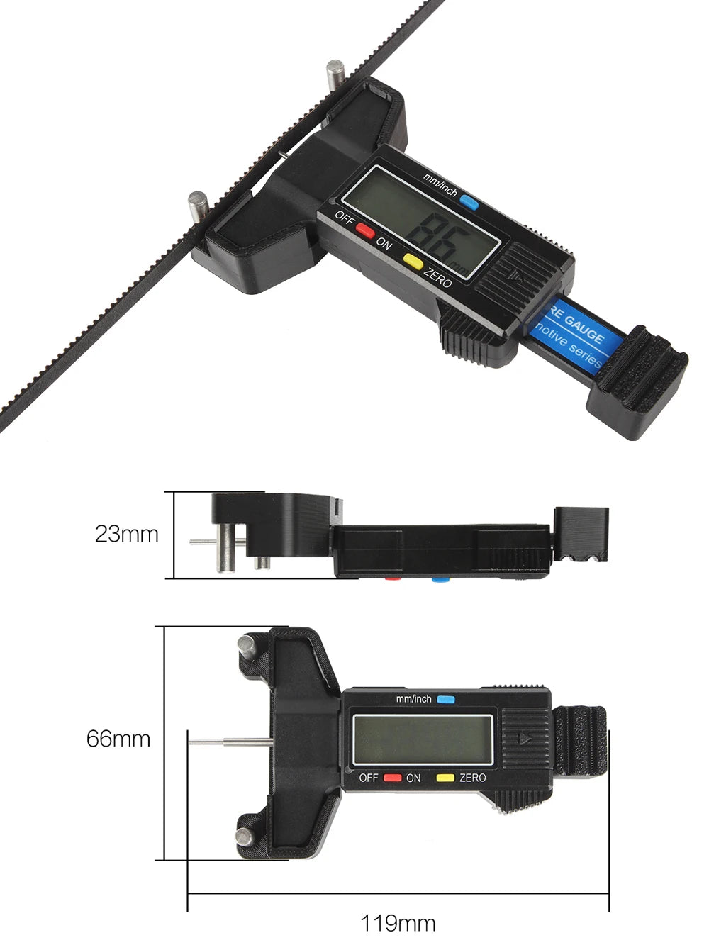 2GT Timing Belt Tension Meter for 3D Printers