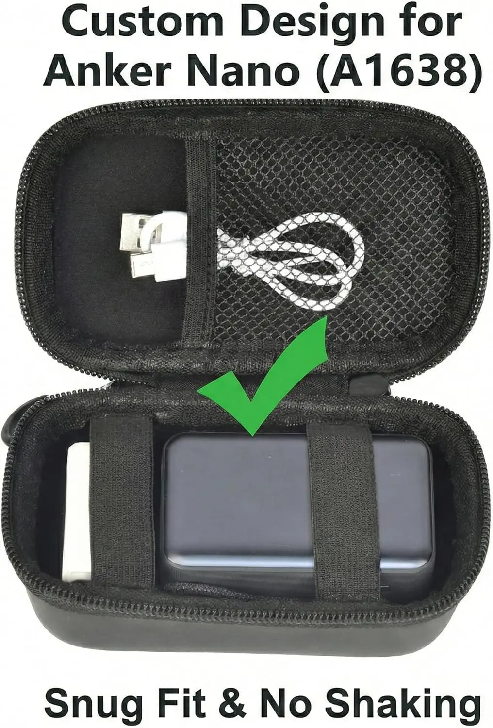 Estojo rígido para bateria externa Anker Nano