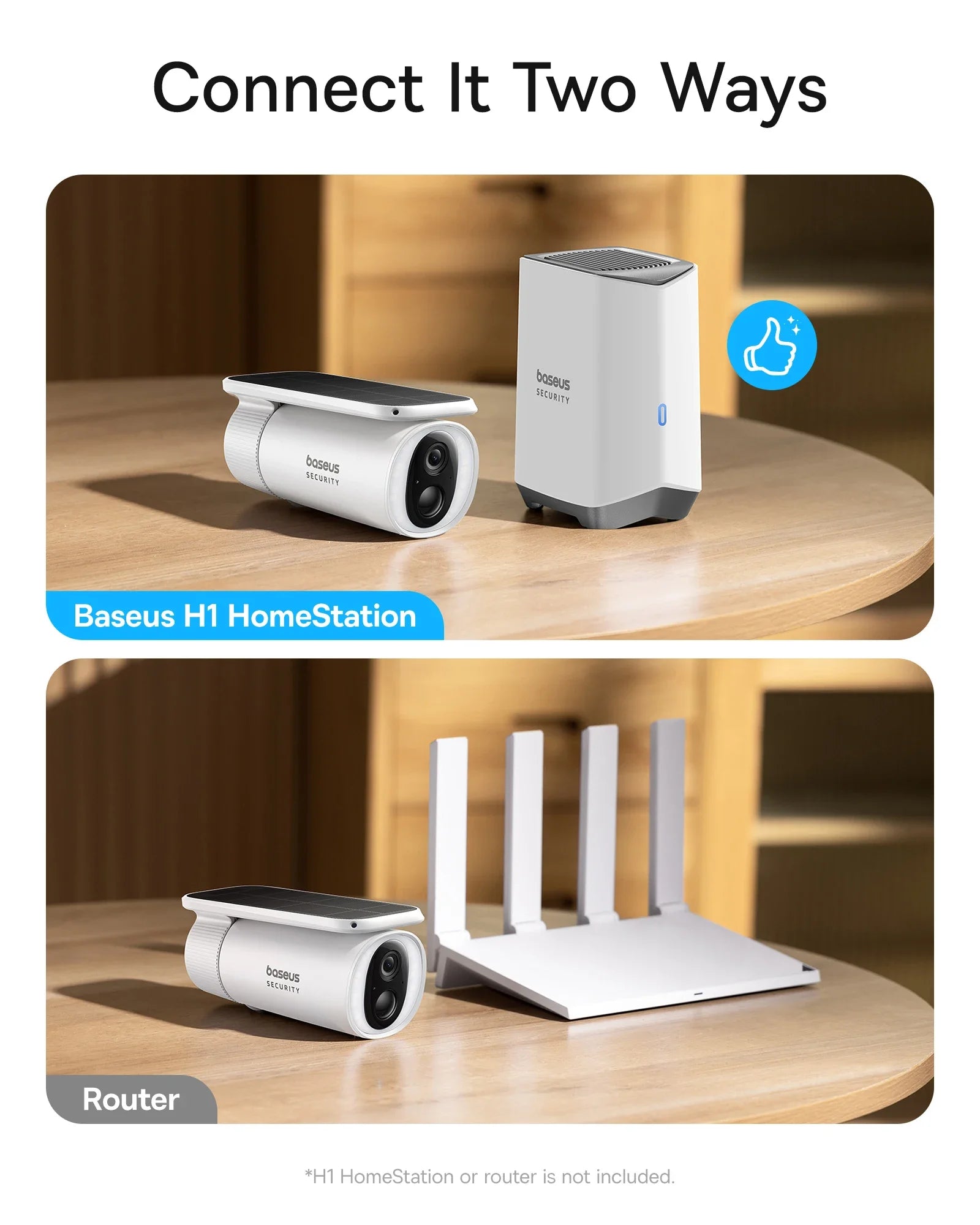 Solar Outdoor Security Camera 2K WiFi 145° Wide-Angle Night Vision