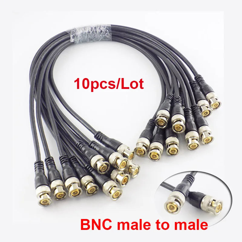 BNC Male-to-Male CCTV Cables, Multipack
