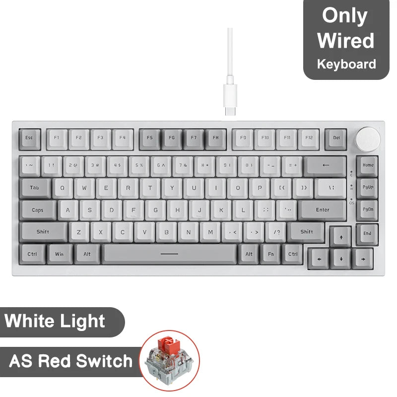 AK820 and AK820 Pro Mechanical Keyboard Options
